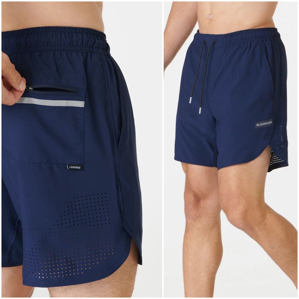 LEGENDS Luka Shorts in Navy size Large 7" inseam